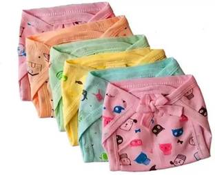 KRISHVIA Babies Cotton Langots Diaper for New Born Babies Reusable Washable Nappy