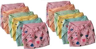 GroovyKids New Born Baby Cotton Hosiery Nappies, Nadi, Langot Washable Reusable