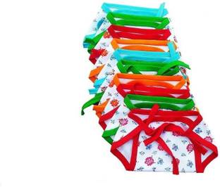 adore stuff Cotton Cloth Diapers | Langot Washable Nappies (0-6 Months) Pack of 12 Pieces