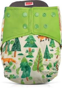 LuvLap Reusable Bamboo Charcoal Baby Cloth Diapers