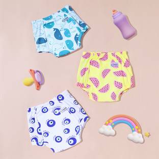 SNUGKINS Potty Training Pants for Kids. Playtime Trio (Size 1, Fits 1-2 yrs) – Pack of 3