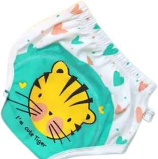 VRION Baby Toddler Cotton Underpants Kids Waterproof Breathable Underwear(medium) - M