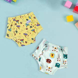 SNUGKINS Potty Training Pants for Kids.100% Cotton.Pack of 2 (Size 1, 1 years - 2 years)