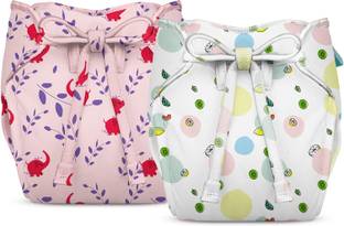 bumberry Baby Smart Nappy Reusable & Adjustable Cloth Diaper For Newborn (4-9 Months)