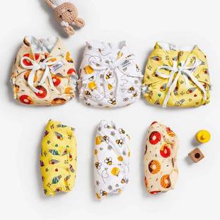 Superbottoms DryFeel Langot for Newborn Baby | Premium Cotton Padding | 0 - 9M | 5-10kg |3pc
