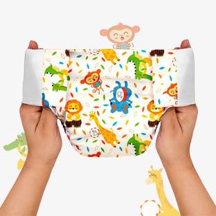 Superbottoms UNO Cloth Diaper Pants (9kg-17kg), Pull-up diaper pants, Absorbent, 300+ Washes