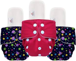 MYLO Baby Leak-Proof Baby Cloth Diaper | Reusable, Washable & Adjustable, 3M-3Y