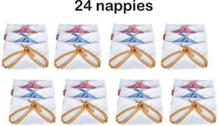 MEEOWMEE New Born Baby cotton cloth diaper/LANGOT/NAPPY WASHABLE (0 TO 6 MONTHS).