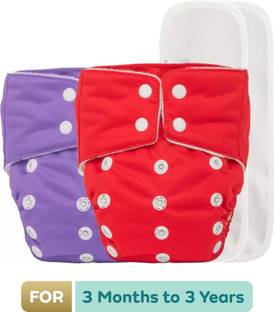 MYLO Baby Leak-Proof Baby Cloth Diaper | Reusable, Washable & Adjustable, 3M-3Y