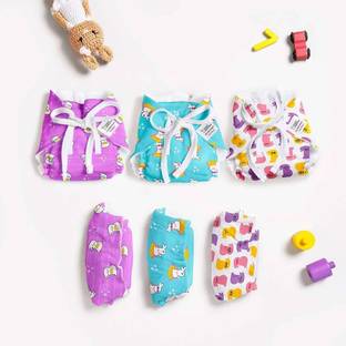 Superbottoms DryFeel Langot for Newborn Baby | Premium Cotton Padding |0 - 9M|up to 5kg|6pcs