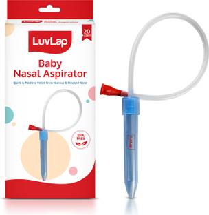 LuvLap Baby Nasal Aspirator 0-5 Years with Snotsucker mechanism Manual Nasal Aspirator
