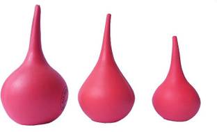 BODY FITNESS Baby Nasal Aspirator Sucker - Safe Nose Cleaner set of 3 (25 ML,50 ML,100 ML) Manual Nasal Aspirator