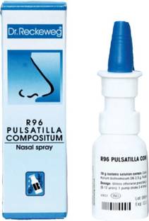 Dr. Reckeweg R96 PULSATILLA COMPOSITUM NASAL SPRAY Manual Nasal Aspirator