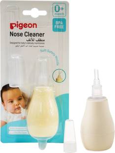 Pigeon Nose cleaner Aspirador Nasal,For 0+ Month Babies,BPA Free,Soft Silicone Manual Nasal Aspirator