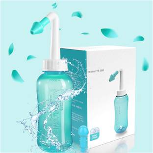 HASTHIP Nasal Rinser Neti Pot Sinus Rinse Nasal Wash 300ML Neti-Pot Manual Nasal Aspirator