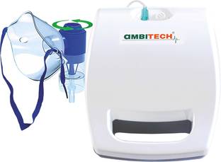 AMBITECH Portable Nebulizer Machine for Adults & Kids ( 2 Year Warranty, Made in India) Nebulizer