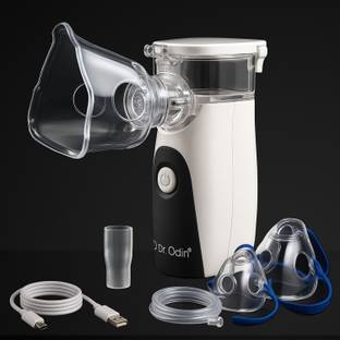 Dr. Odin OMN102 Portable Mesh Nebulizer Machine Rechargeable with 8ml Medication Capacity Nebulizer