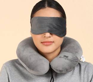 Zexsazone U-Shape Neck Rest Pillow Travelling headrest, Multipurpose with Eye mask Neck Pillow