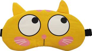 Jenna Face Catyellow Ice Gel SleepingEye Mask for Insomnia, Meditation, Puffy Eyes and Dark Circles