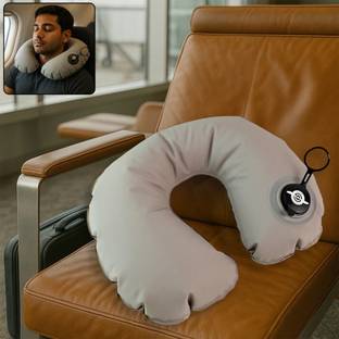 SBK Premium Quality Inflatable Travel Neck Pillow (1 Pc) Neck Pillow