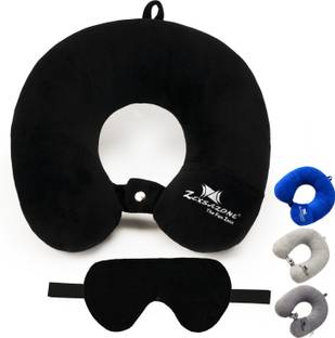 Zexsazone U Shape Neck Pillow travelling headrest, Multipurpose neck rest with Eye mask Neck Pillow
