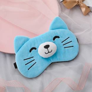 Varnar Super Soft Cute Cartoon Sleeping Eye Mask for Men Women Girl Boy M No.166 Pack-1 Eye Shade