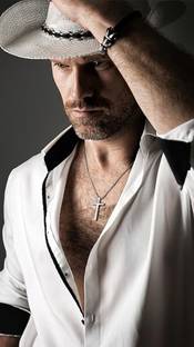 Oscar Enterprises Pine Pearls Jesus Silver Cross Necklace For Men And Boys-08 Black Silver Plated Stainless Steel Chain