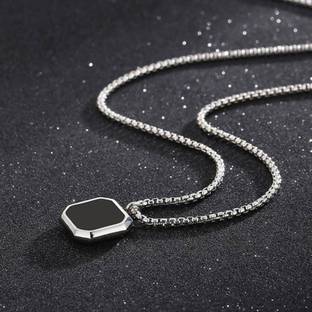 EIT Collection Sterling Silver Plated Stainless Steel Chain