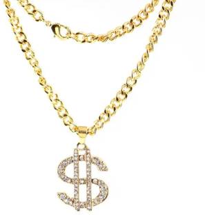 Untouched Gold-plated Plated Metal Necklace