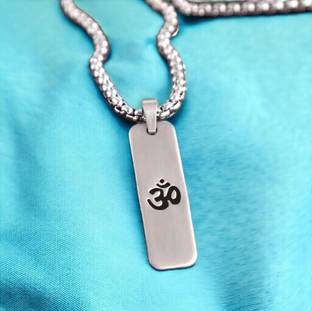 P. R. PRINTS Stainless Steel Necklace