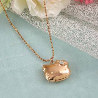 Jewelgenics Crystal Gold-plated Plated Alloy Necklace