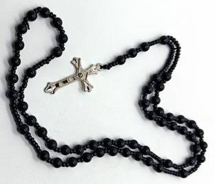 Dynamic Retail Global Jesus Cross Chain Necklace Christian Locket Pendant Religious Jewellery BS535 Crystal Chain