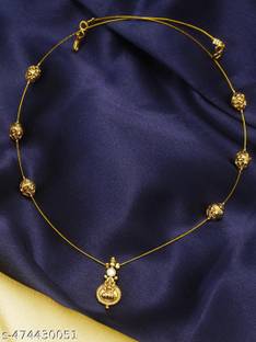 PINAAKA DARINI InvisibleNeckace-Laxmi Gold-plated Plated Alloy Chain