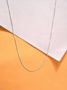 CLARA Curb Sterling Silver Chain