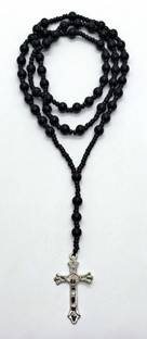 Dynamic Retail Global Jesus Cross Chain Necklace Christian Locket Pendant Religious Jewellery BS427 Crystal Chain