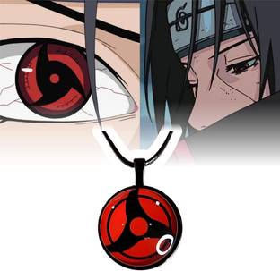 Classic Quirk Naruto Anime Fan necklace Itachi Uchiha Cosplay Jewelry Pendant Metal Necklace