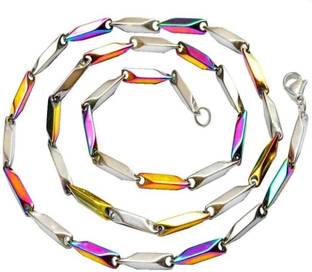REVERSEA Silver Plated Stainless Steel Chain