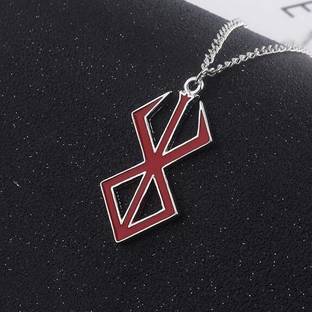 neze Enamel Pins-Berserker Armor Swordsman Anime Pin - Christmas Cosplay Jewelry Gift Stainless Steel Chain