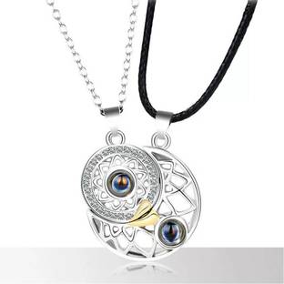 Vembley Silver Plated Stainless Steel Necklace