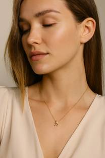 Alwaysup AlwaysUp women zodiac sign pendant capricorn Alloy Chain