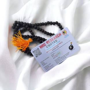 Sanwariya Handicraft Natural karungali kattai Malai Government Lab Certified Heavy Premium Beads 6mm Wood Necklace