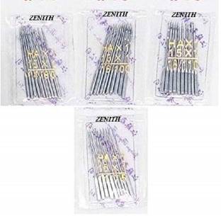 ZENITH Combo 11,14,16,18 Number Needle for Automatic Sewing Machines Pack of 4 (40 Pieces) Attatchmnets Machine Sewing Needle
