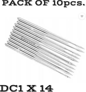 EASYSEW Needles for Domestic Sewing Machines Automatic front loading(10, DC1- 14) Machine Sewing Needle