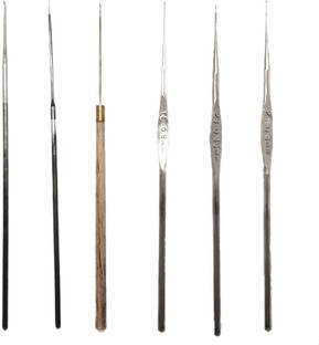 AWESOME STORE Aari Needles for,Zardosi Beading and Embroidery Tulip Needle Size 14, 23, 24 Hand Sewing Needle
