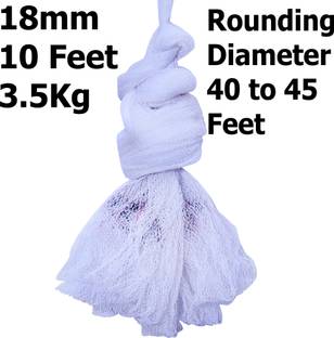 YASHNET CASTNET 10 FEET HEIGHT 3.6KG WEIGHT HOLE 18MM NYLON THREADS 1NO+2NO Fishing Net