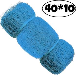 I2SERVICES Heavy-Duty Durable Cricket Training Net Safe & Easy to Install (Blue, 40*10 Ft) Cricket Net