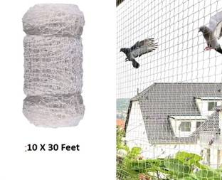 Ziccs Anti Bird Net for Balcony | Kabutar Jali Pigeon Net for Balcony, 10X30 feet Camping Net