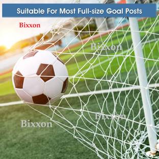 Bixxon FBG-231 GOAL POST PREMIUM QUALITY(White) Football Net
