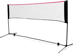 Hacer Foldable Stand Poles & Carry Bag for Outdoor Indoor With 3.1M Badminton Net
