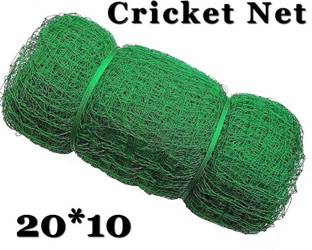 I2SERVICES Cricket Net 20x10 ft - Durable Nylon HDPE Practice Net Cricket Net
